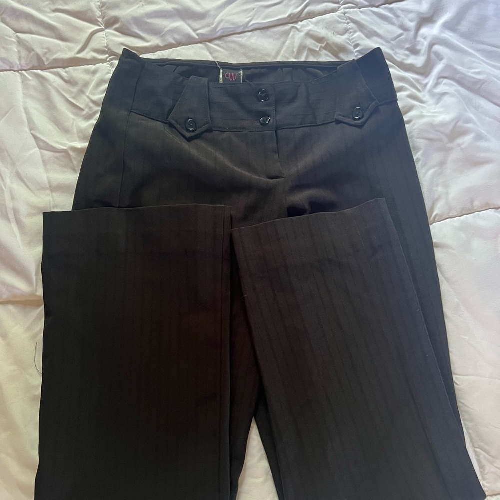 black pants